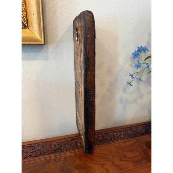 Vintage Butter Mold Style Wall Plaque 1971